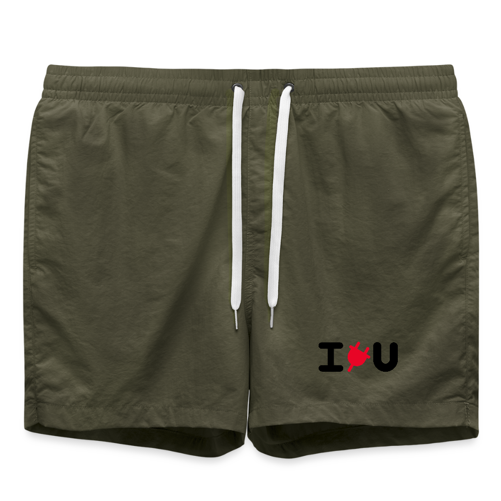 Badeshorts - IPLUGYOU (BL) - olive