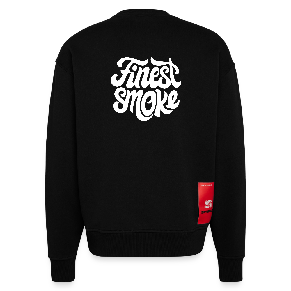 Sweater - FinestSmoke - SOLID BLACK