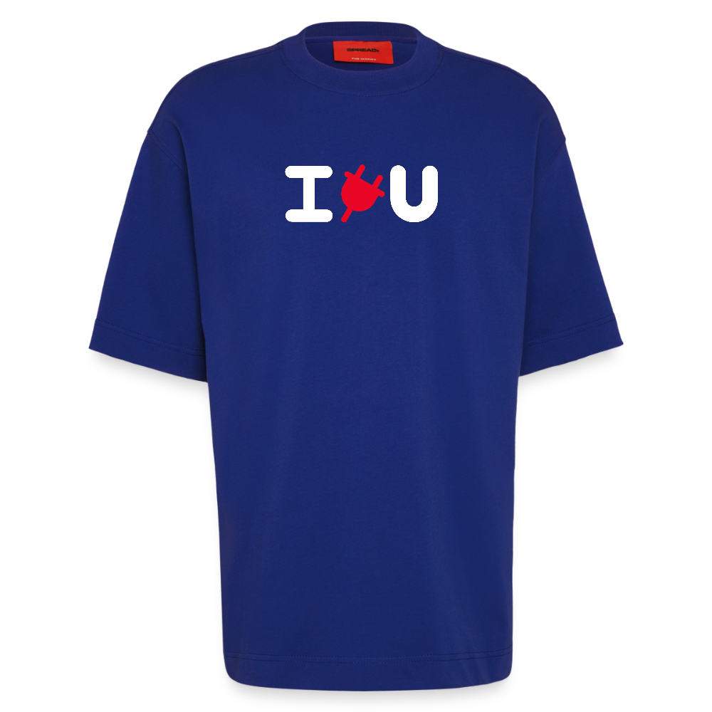 Unisex T-Shirt 220 g/m² - IPLUGYOU - Iconic Blue