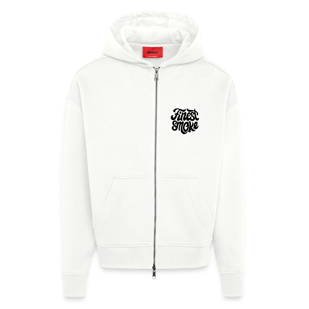 Zip Hoodie - FinestSmoke (BL) - OFF WHITE