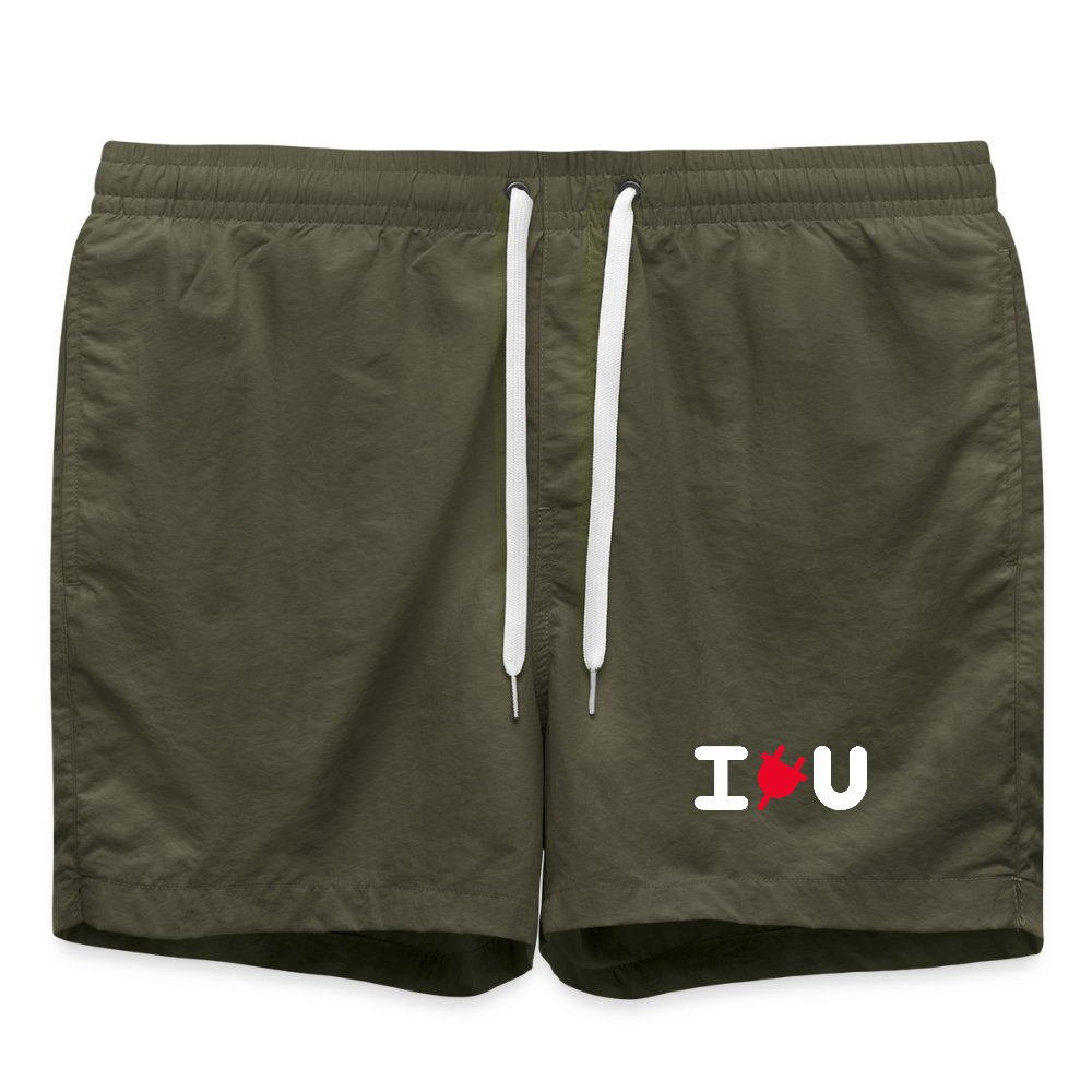 Badeshorts - IPLUGYOU - olive