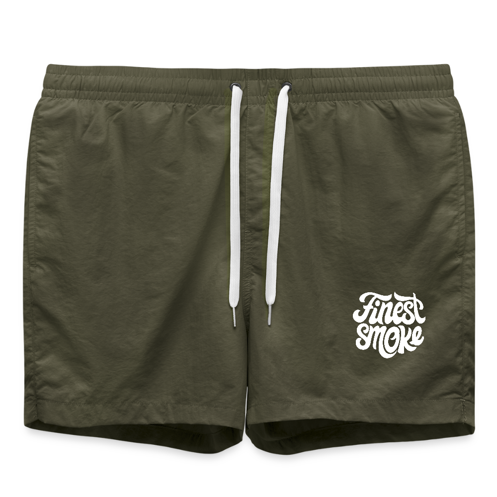 Badeshorts - FinestSmoke - olive