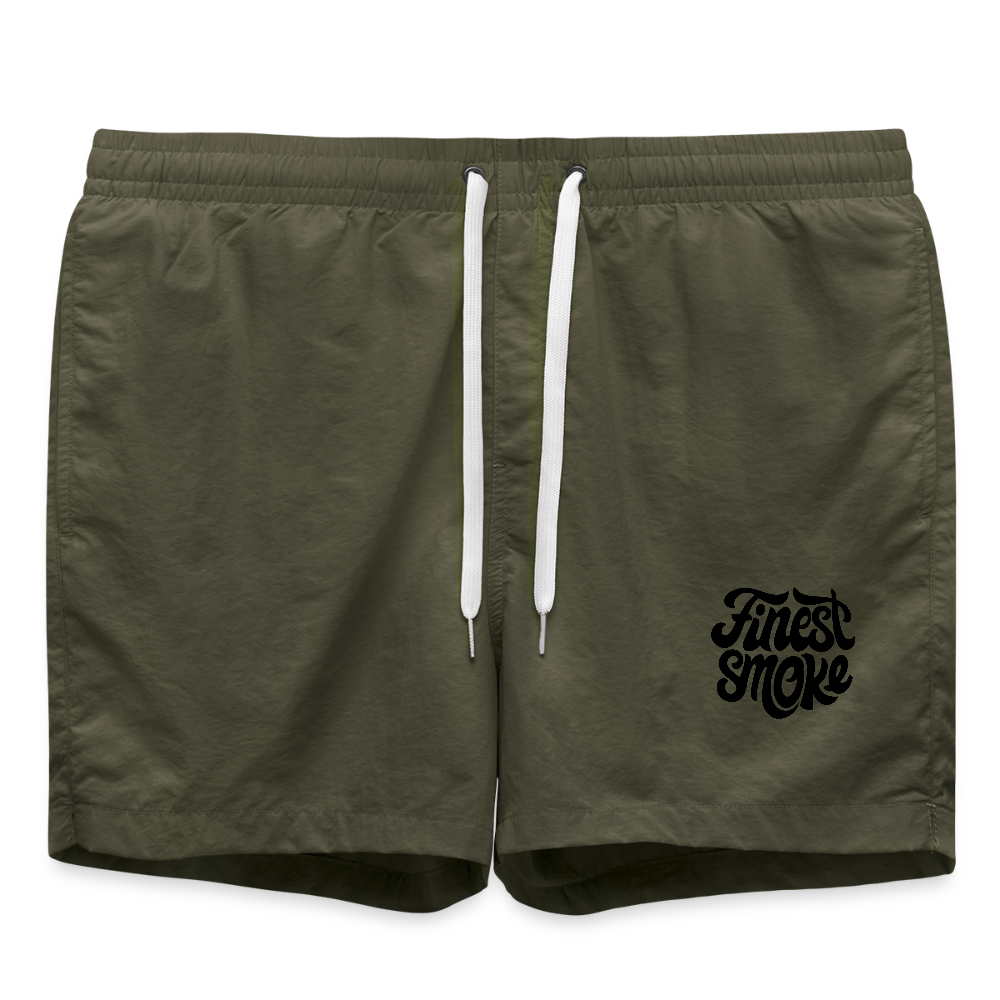 Badeshorts - FinestSmoke - olive