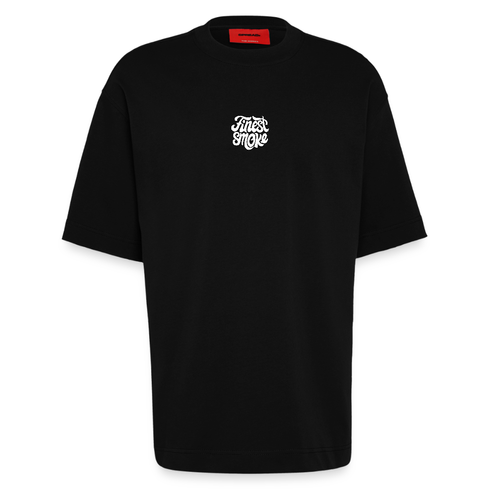 Unisex T-Shirt 220 g/m² - FinestSmoke - SOLID BLACK