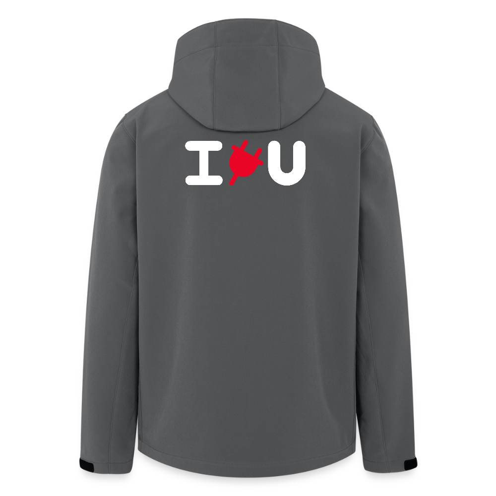 Soft Jacket - IPLUGYOU BlackLabel - anthracite