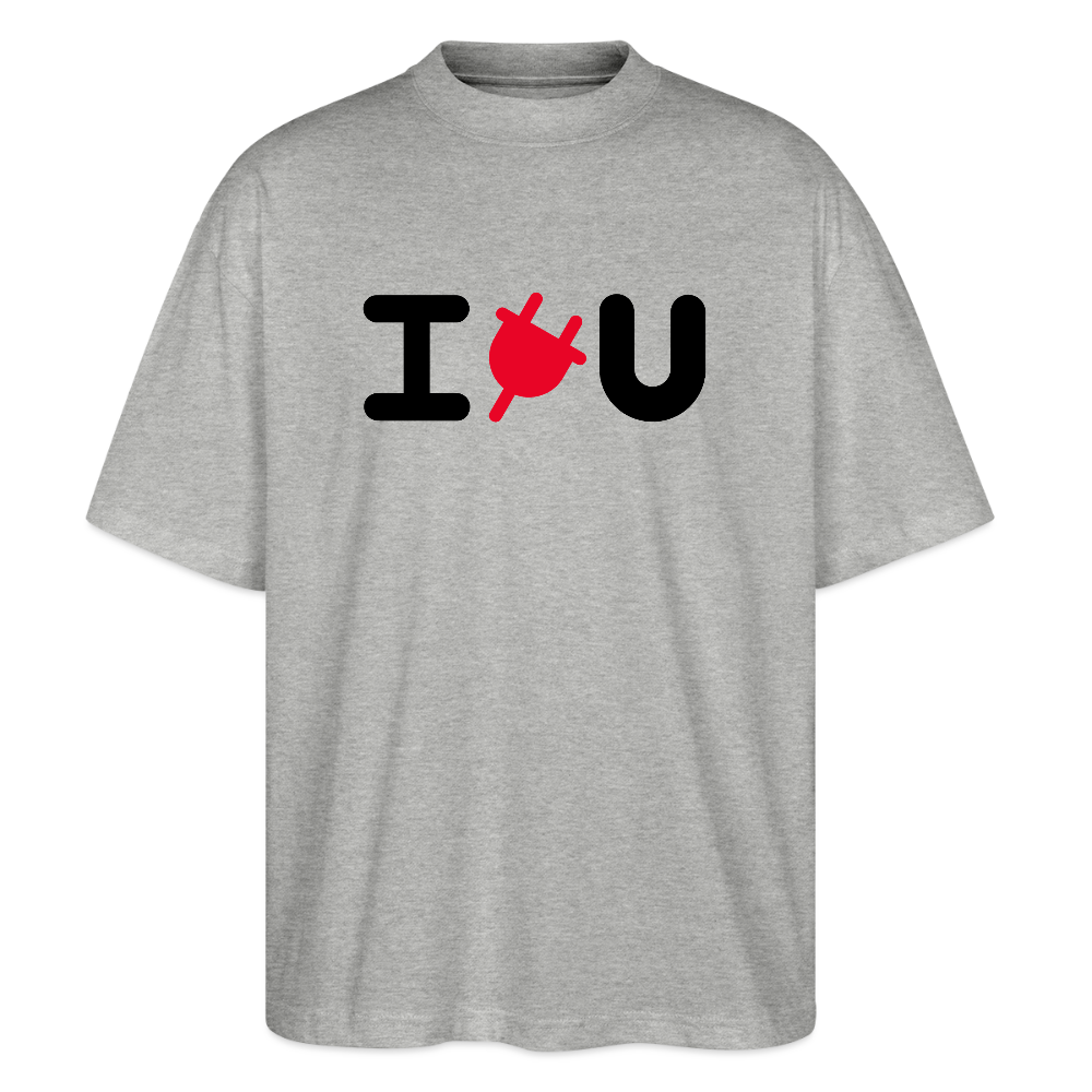 T-Shirt 200 g/m² - IPLUGYOU - heather grey