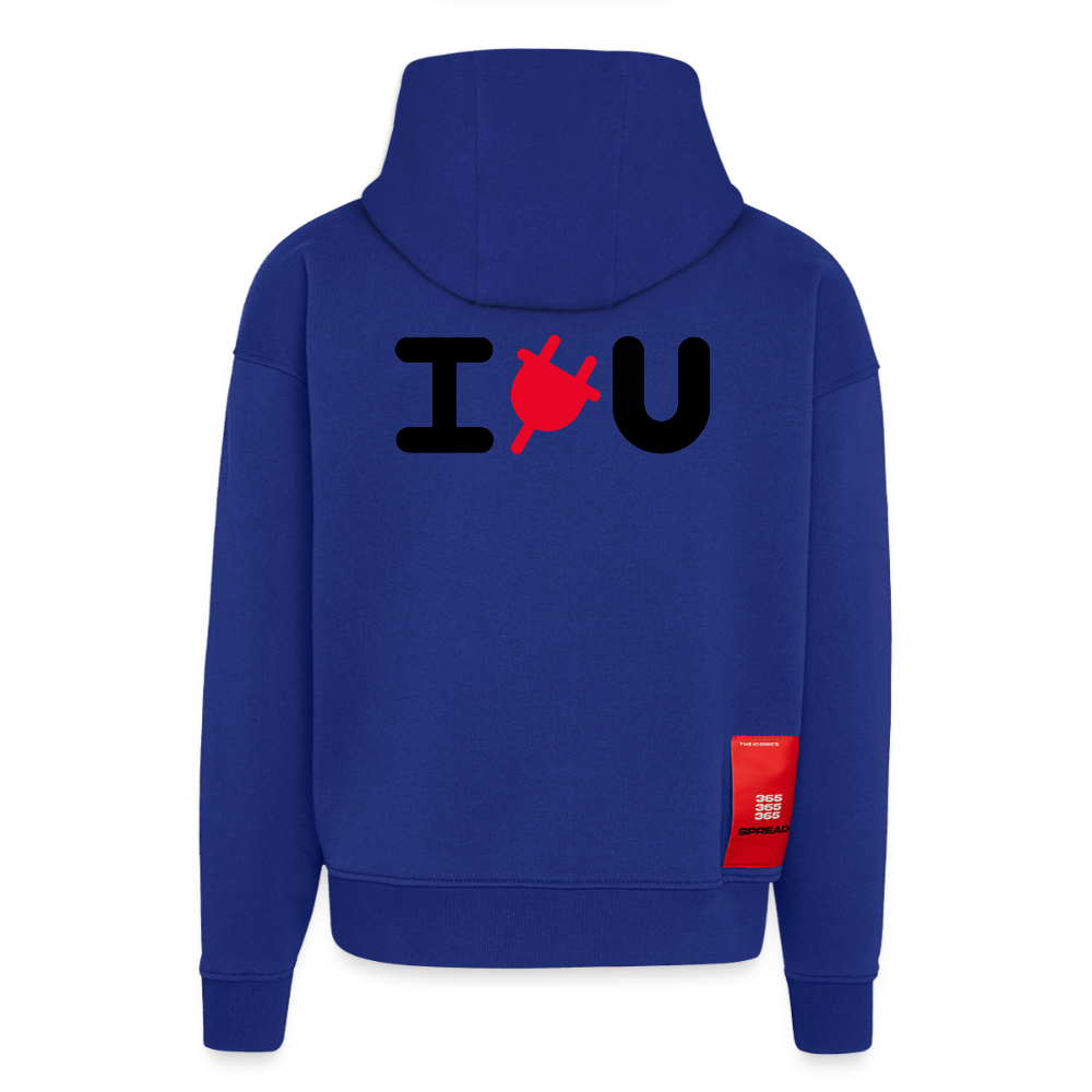 HOODIE - IPLUGYOU (BL) - Iconic Blue