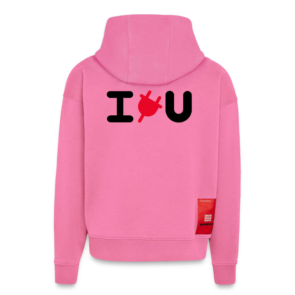 HOODIE - IPLUGYOU (BL) - AURA PINK