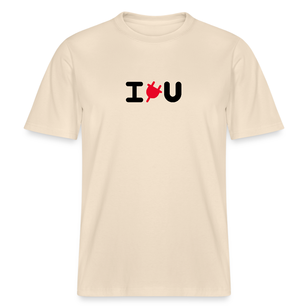 T-Shirt 215 g/m² - IPLUGYOU - natural raw
