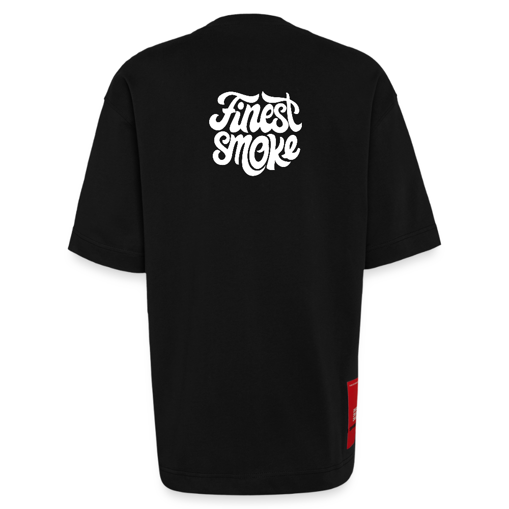 Unisex T-Shirt 220 g/m² - FinestSmoke - SOLID BLACK