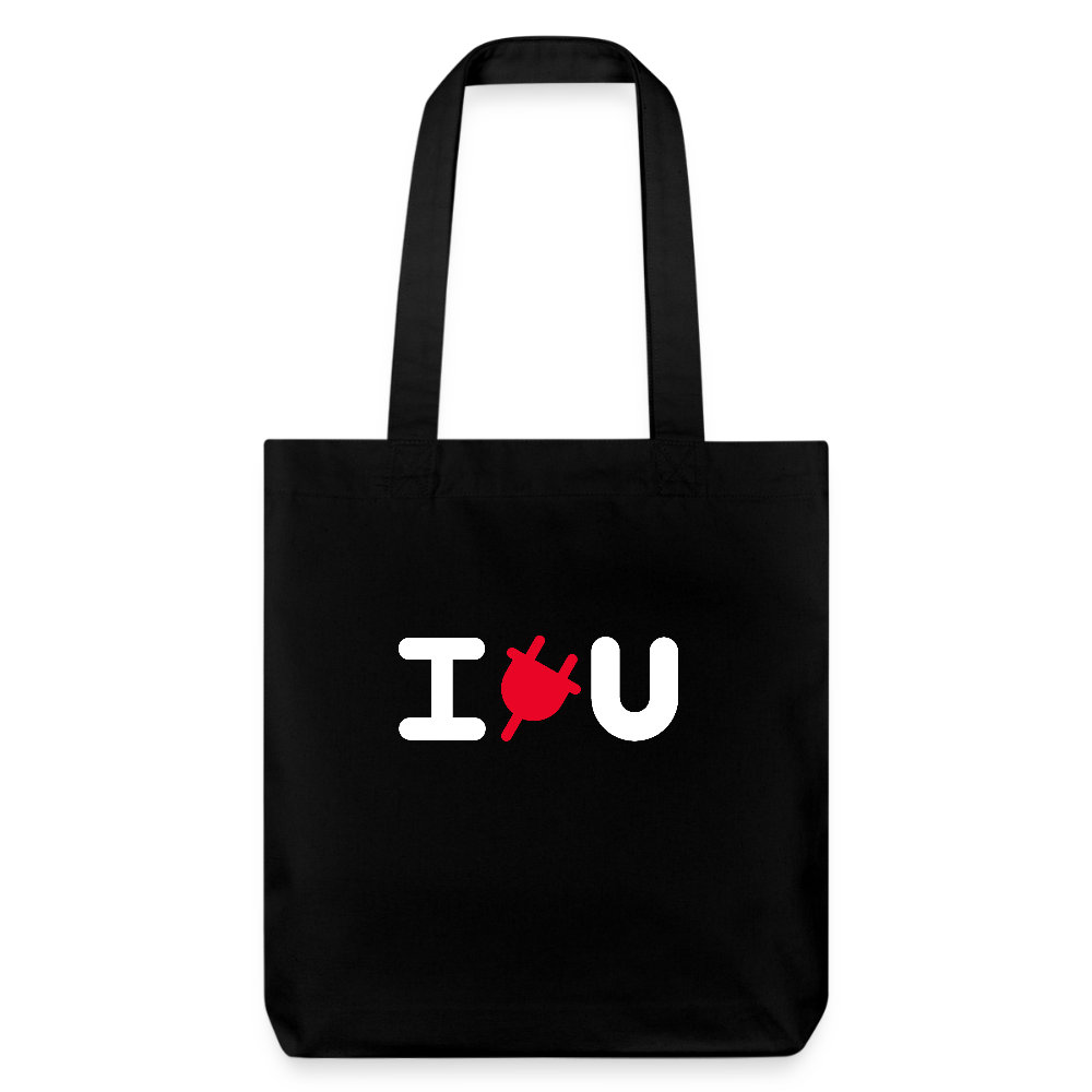 Tote Bag - IPLUGYOU - black