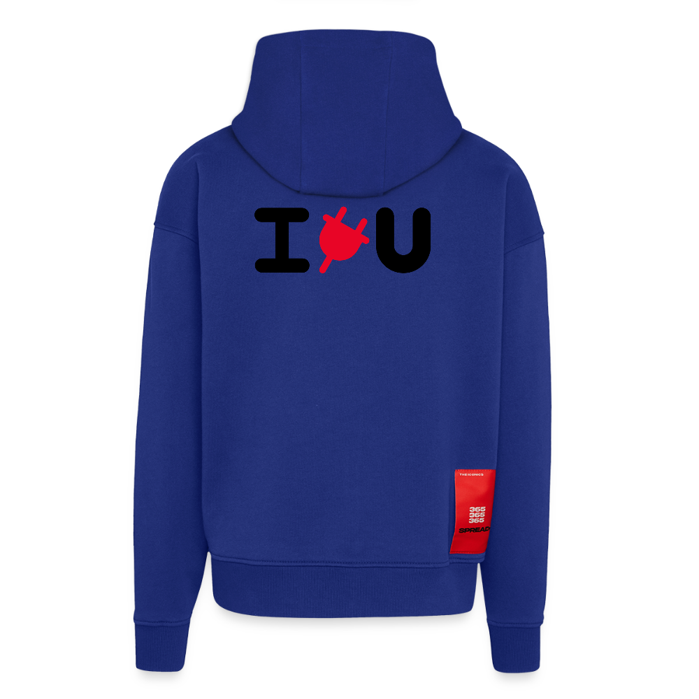 Zip Hoodie - FinestSmoke (BL) - Iconic Blue