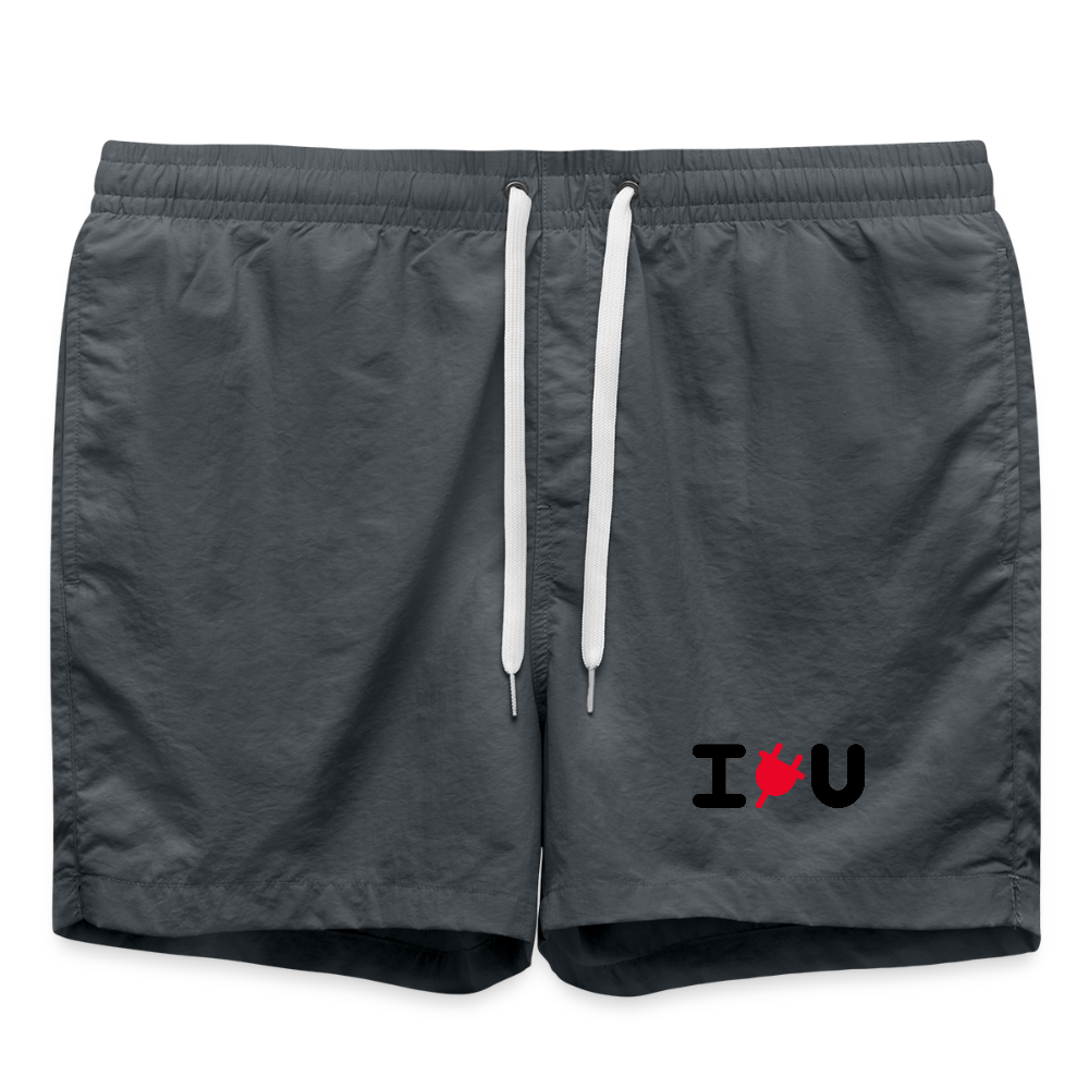 Badeshorts - IPLUGYOU (BL) - anthracite