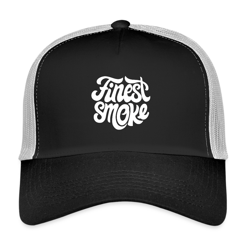 MeshCap - FinestSmoke - black/stone grey