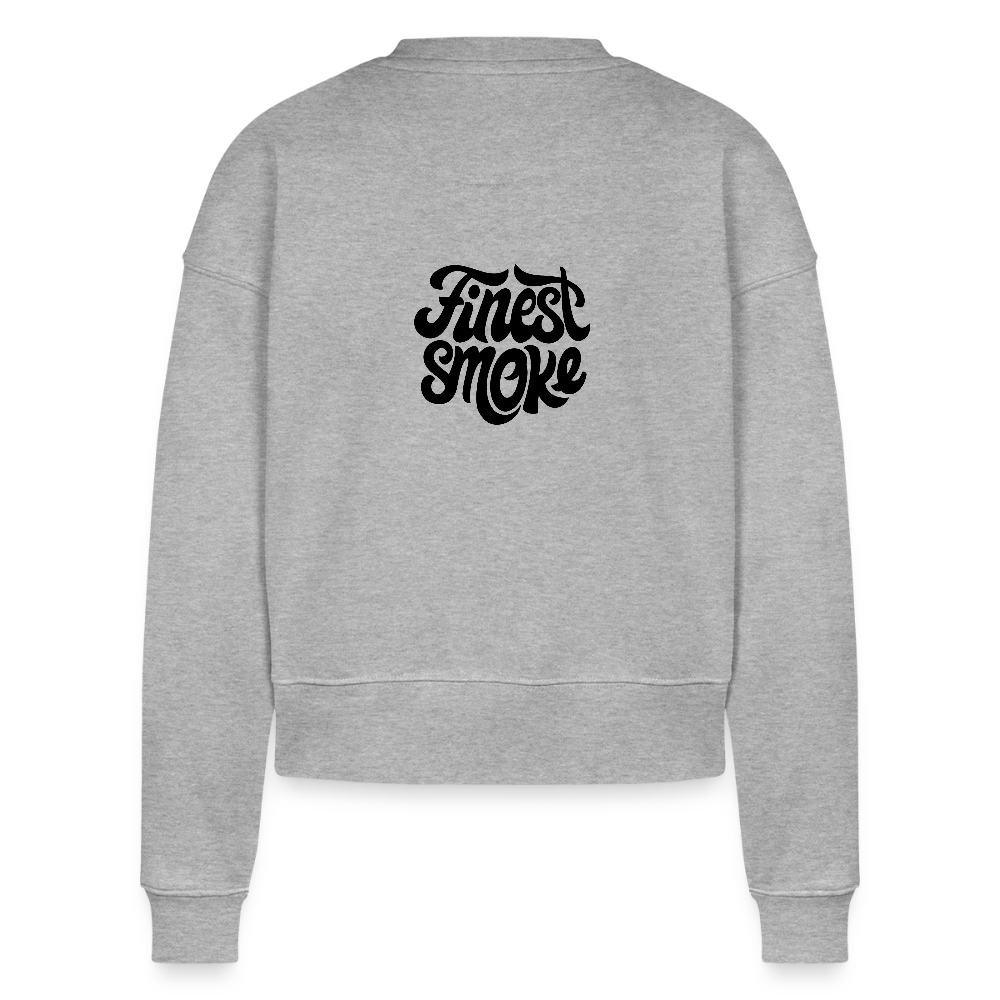 Women CO. Sweatshirt - "FS - BlackLabel" - heather grey