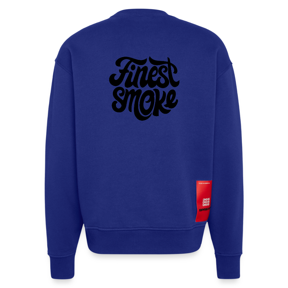 H.OS.O. Crew Neck Sweater - "FS - BlackLabel" - Iconic Blue