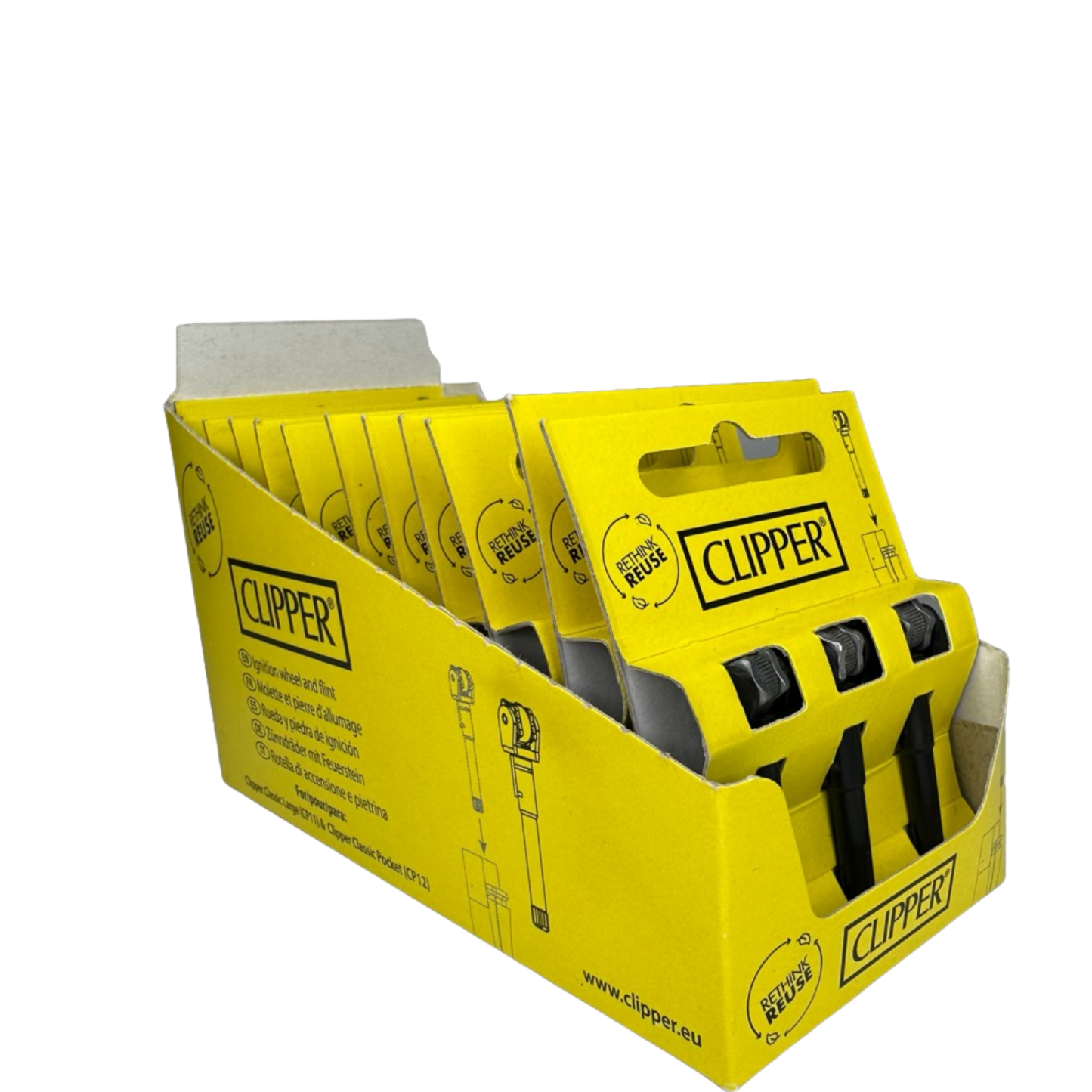 3er Flintsystem Clipper (12er Display)