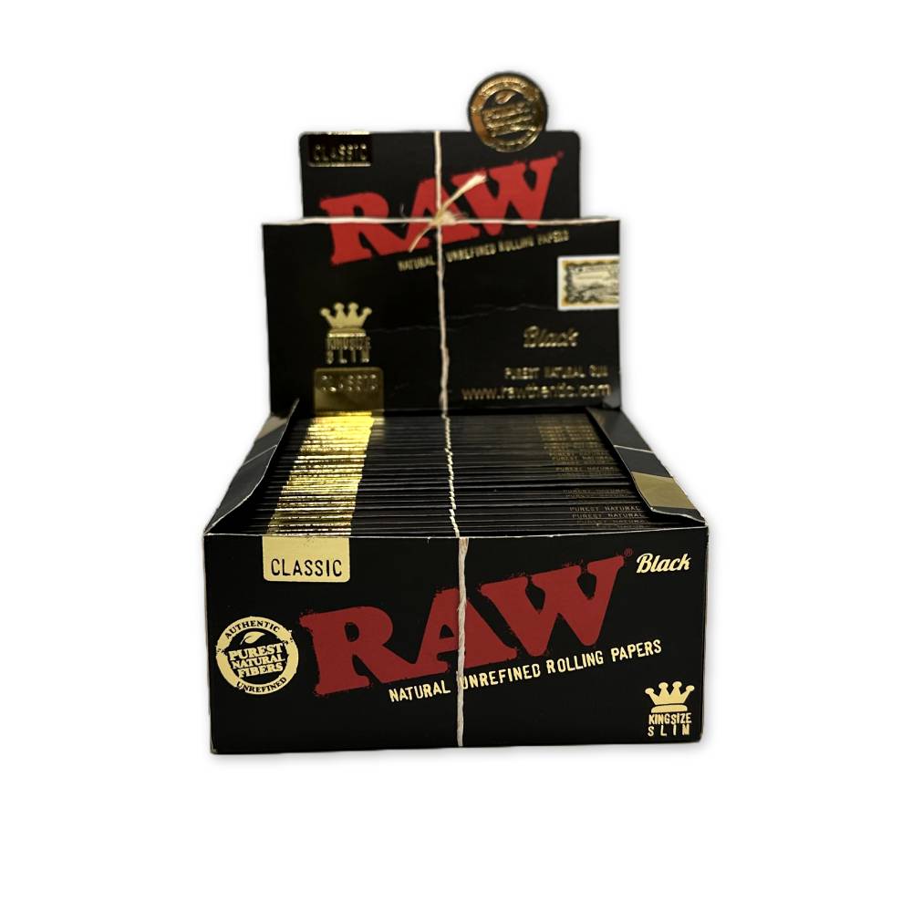 RAW Black King Size Slim