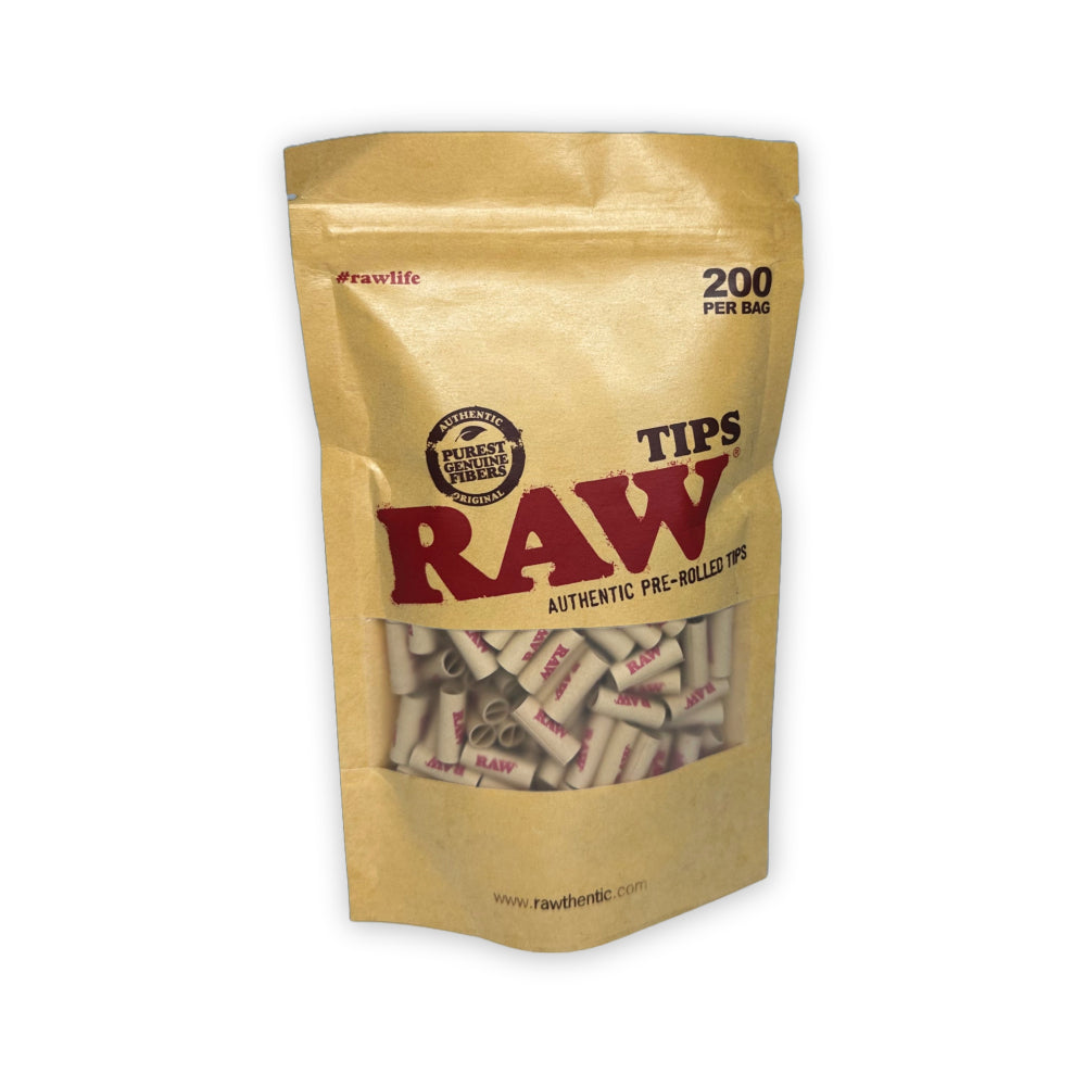 RAW Prerolled Tips 200/Bag