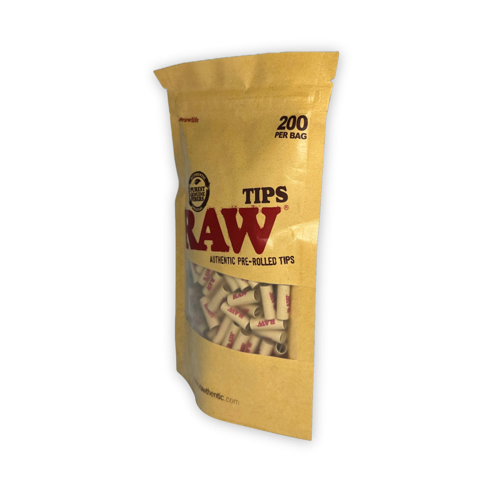 RAW Prerolled Tips 200/Bag
