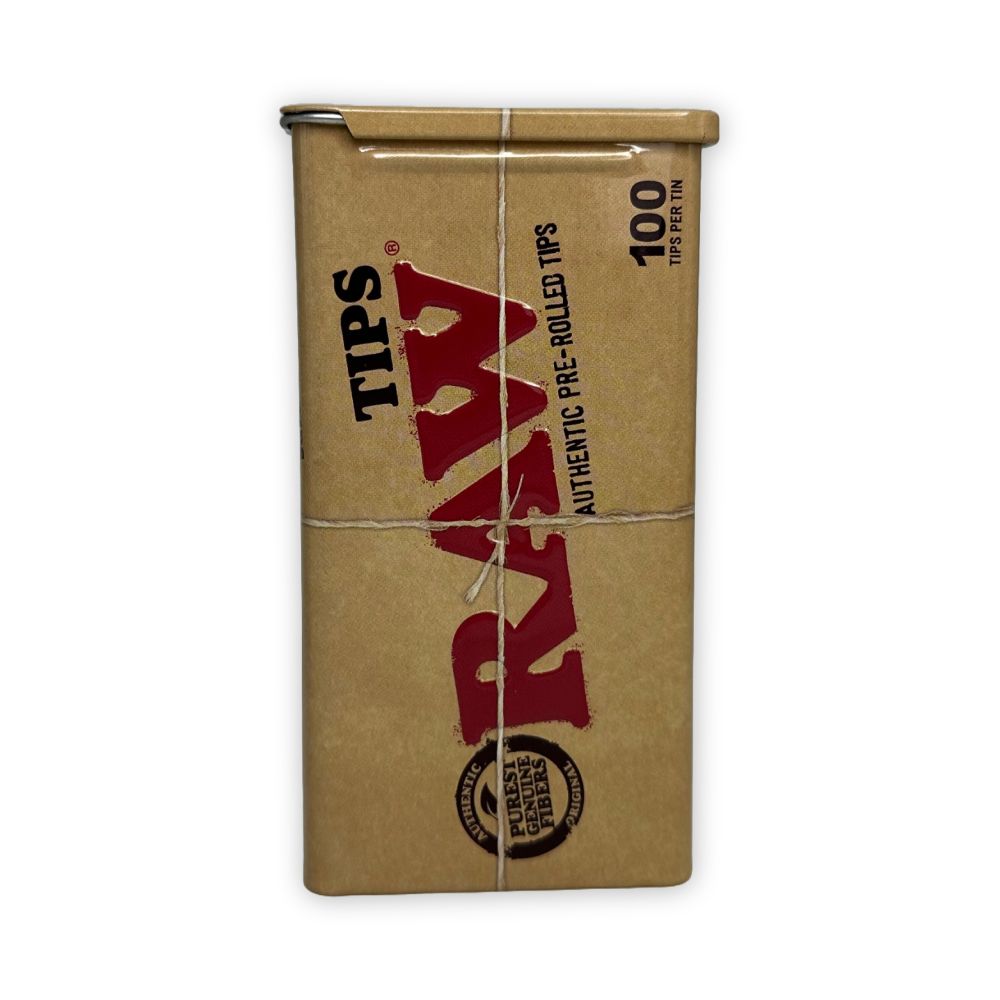 RAW Prerolled Tips Tin