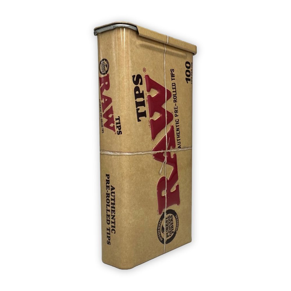 RAW Prerolled Tips Tin