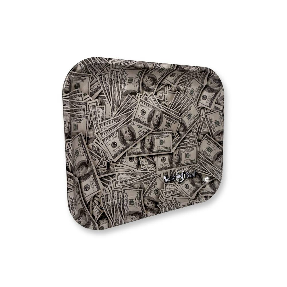 Skunk Metal Rolling Tray Cash