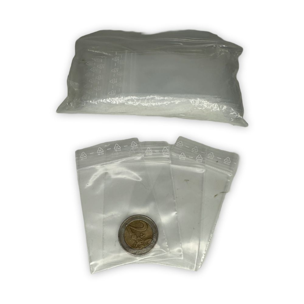 Druckverschlussbeutel 50µ - 50 x 70mm