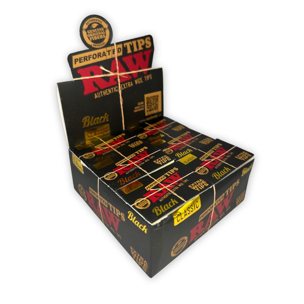 RAW Classic Black Xtra Wide Tips