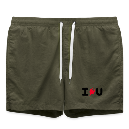 Badeshorts - IPLUGYOU (BL) - olive