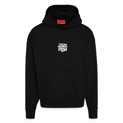 Hoodie - FinestSmoke - SOLID BLACK