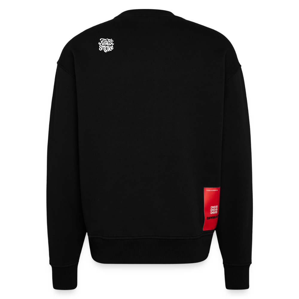 SWEATER - IPLUGYOU - SOLID BLACK