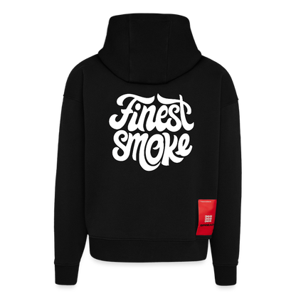 Hoodie - FinestSmoke - SOLID BLACK