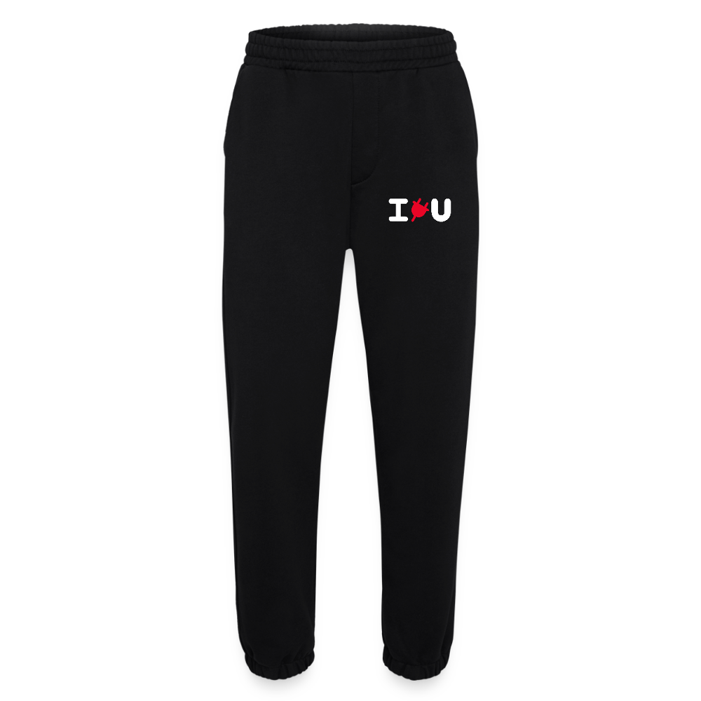 Sweatpants - IPLUGYOU - SOLID BLACK