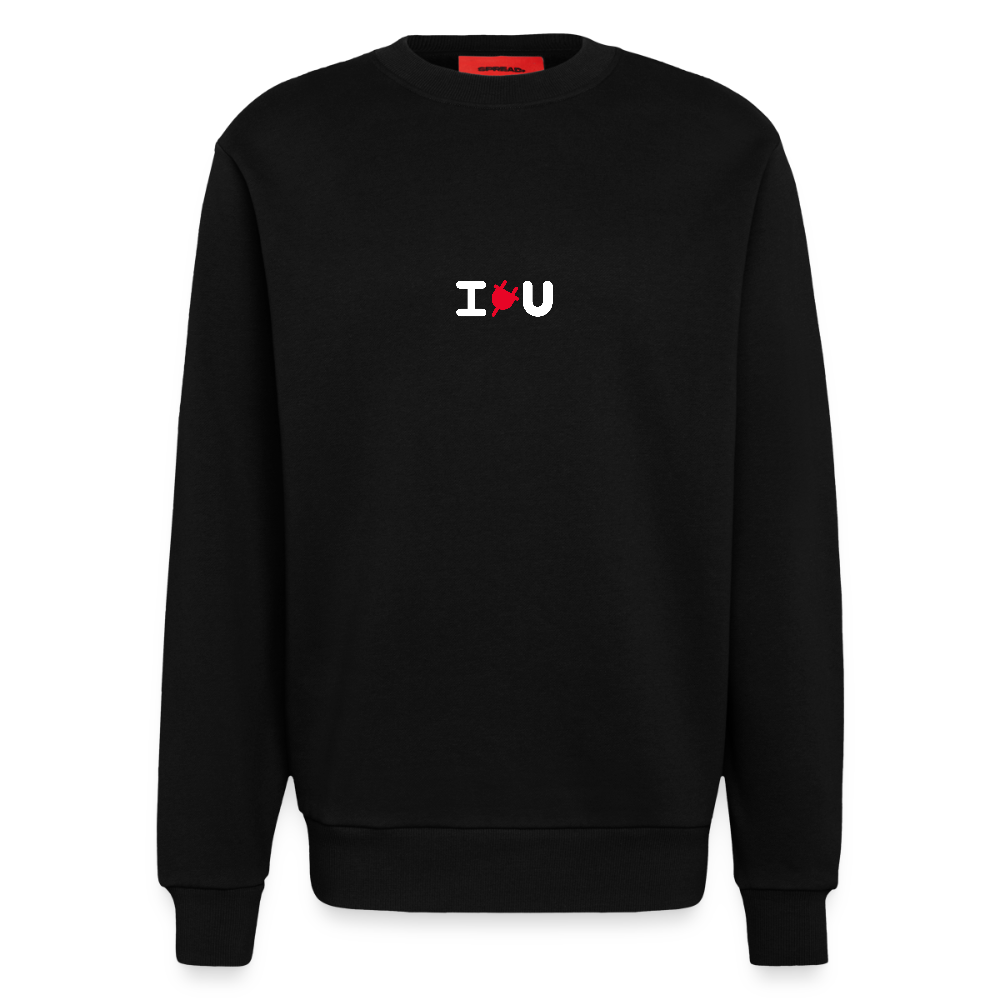SWEATER - IPLUGYOU - SOLID BLACK