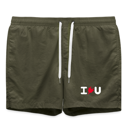 Badeshorts - IPLUGYOU - olive