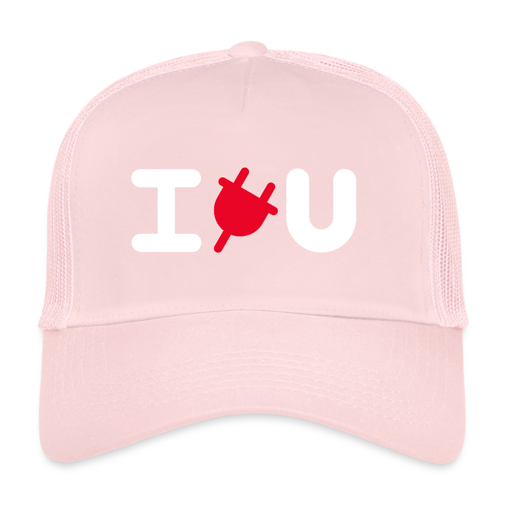MeshCap - IPLUGYOU - pale pink