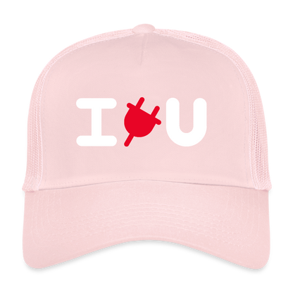 MeshCap - IPLUGYOU - pale pink