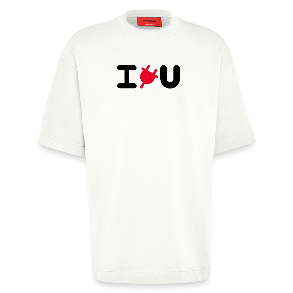 Unisex T-Shirt 220 g/m² - IPLUGYOU - OFF WHITE