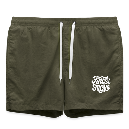 Badeshorts - FinestSmoke - olive
