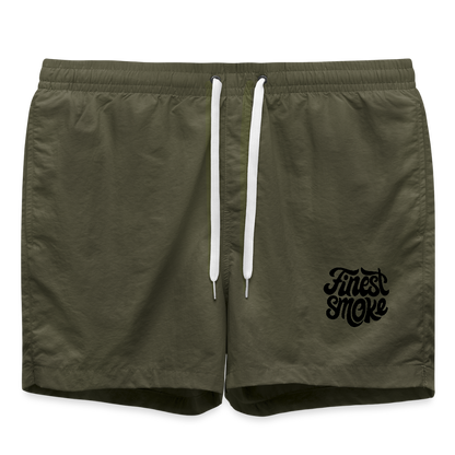 Badeshorts - FinestSmoke - olive