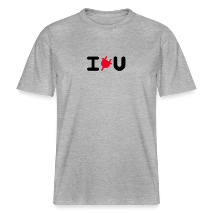 T-Shirt 215 g/m² - IPLUGYOU - heather grey