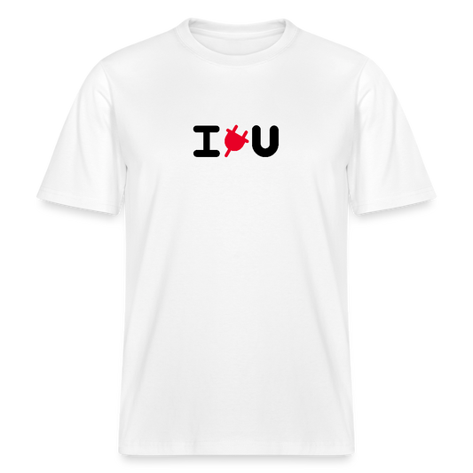T-Shirt 215 g/m² - IPLUGYOU - white