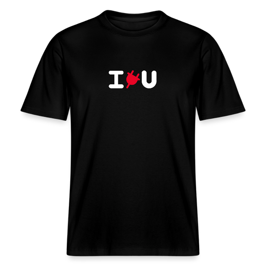 T-Shirt 215 g/m² - IPLUGYOU - black