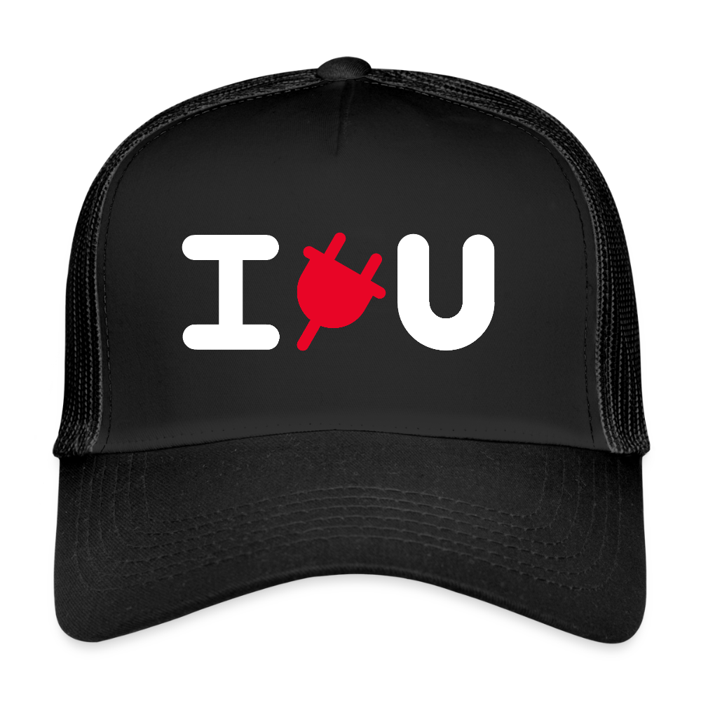 MeshCap - IPLUGYOU - black/black