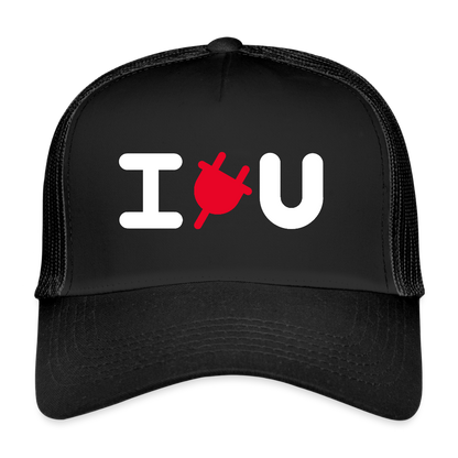 MeshCap - IPLUGYOU - black/black