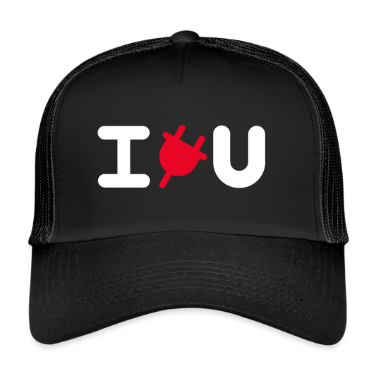MeshCap - IPLUGYOU - black/black