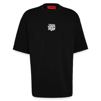 Unisex T-Shirt 220 g/m² - FinestSmoke - SOLID BLACK
