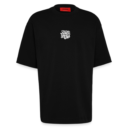 Unisex T-Shirt 220 g/m² - FinestSmoke - SOLID BLACK