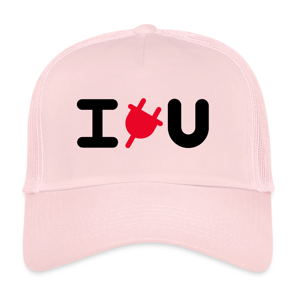 MeshCap - IPLUGYOU - pale pink